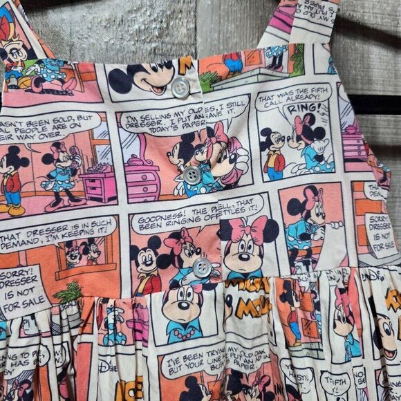 Disney x Pippa & Julie Mickey and Minnie Cartoon Comic Strip Dress - Picture 4 of 6
